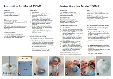 Preview: Le Klint The Bouquet 130M5 Pendelleuchte